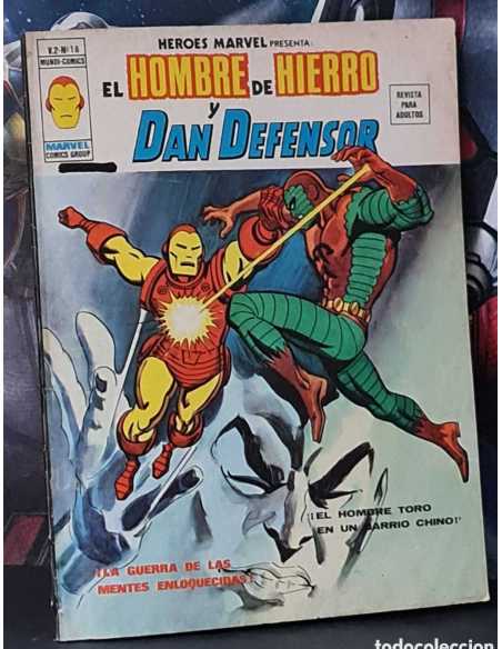 BUEN ESTADO HEROES MARVEL 18 VOL II EL HOMBRE TORO EN UN BARRIO CHINO GRAPA ESTADO VERTICE