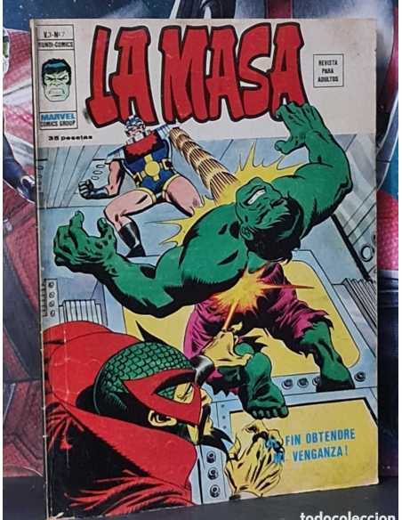 LA MASA 7 VOL III AL FIN OBTENDRÉ MI VENGANZA GRAPA NORMAL ESTADO VERTICE