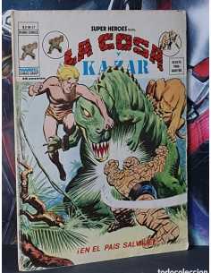 SUPER HEROES 57 VOL II EN EL PAÍS SALVAJE GRAPA NORMAL...