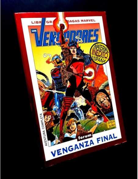 CASI EXCELENTE ESTADO LOS VENGADORES VENGANZA FINAL FORUM TOMO TAPA BLANDA
