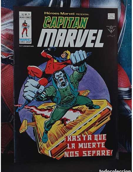 EXCELENTE ESTADO HEROES MARVEL 51 VOL II GRAPA HASTA QUE LA MUERTE NOS SEPARE MUNDI COMICS VERTICE