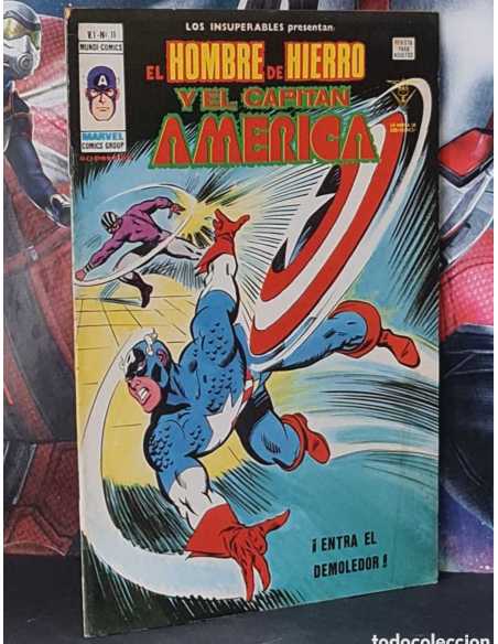 LOS INSUPERABLES 11 ENTRA EL DEMOLEDOR GRAPA NORMAL ESTADO MUNDI COMICS VERTICE