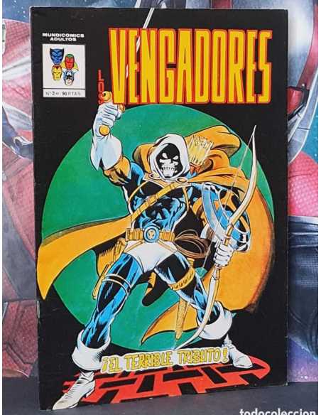EXCELENTE ESTADO LOS VENGADORES 2 MUNDICOMICS EL TERRIBLE TRIBUTO GRAPA EDICIONES VERTICE