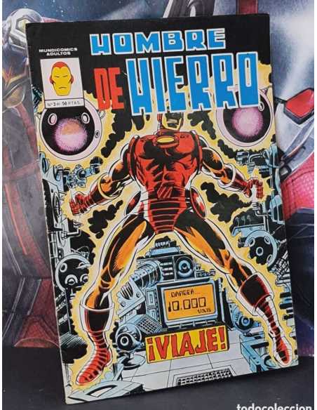 MUY BUEN ESTADO HOMBRE DE HIERRO 3 MUNDICOMIX GRAPA VIAJE EDICIONES VERTICE