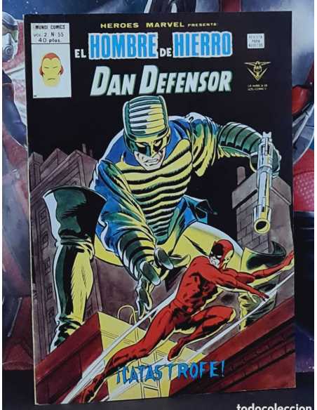 EXCELENTE ESTADO HEROES MARVEL 55 VOL II CATÁSTROFE GRAPA MUNDI COMICS VERTICE