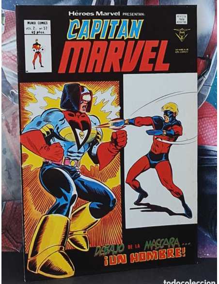 EXCELENTE ESTADO HEROES MARVEL 57 VOL II UN HOMBRE GRAPA MUNDI COMICS VERTICE