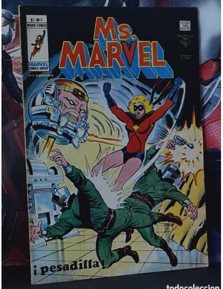 MUY BUEN ESTADO MS MARVEL 4 PESADILLA GRAPA EDICIONES VERTICE