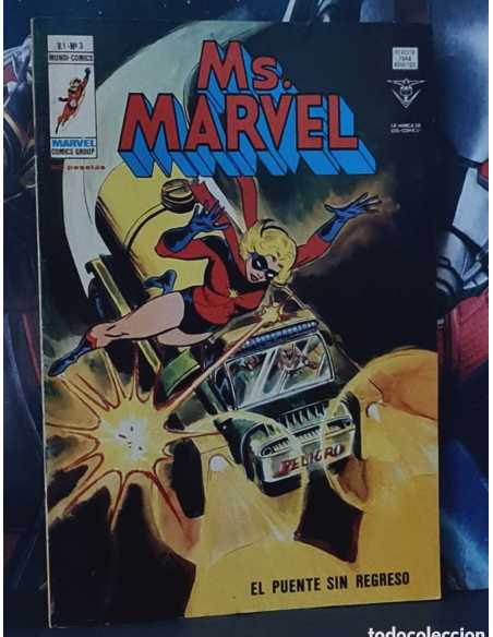 MUY BUEN ESTADO MS MARVEL 3 EL PUENTE SIN REGRESO GRAPA EDICIONES VERTICE