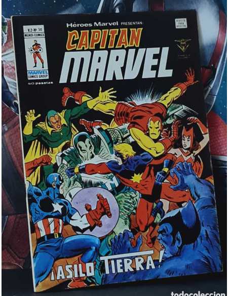 EXCELENTE ESTADO HEROES MARVEL 50 VOL II ASILO TIERRA GRAPA EDICIONES VERTICE