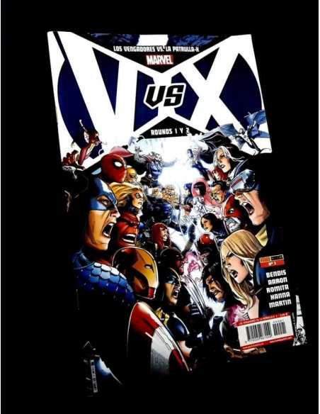 DE KIOSCO VVX LOS VENGADORES VS LA PATRULLA X 1 PANINI COMICS GRAPA