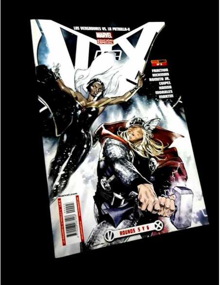 DE KIOSCO VVX LOS VENGADORES VS LA PATRULLA X 3 PANINI COMICS GRAPA