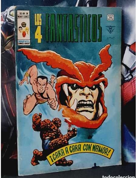 BUEN ESTADO LOS 4 FANTASTICOS 18 VOL III CARA A CARA CON NAMOR GRAPA VERTICE