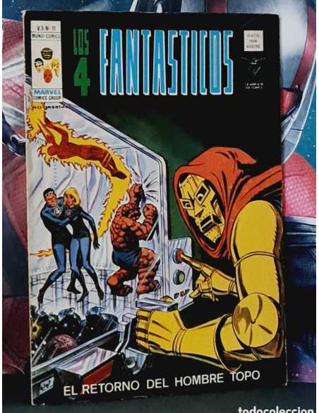 BUEN ESTADO LOS 4 FANTASTICOS 11 VOL III EL RETORNO DEL HOMBRE TOPO GRAPA VERTICE