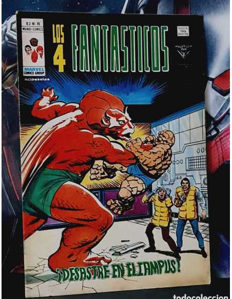 BUEN ESTADO LOS 4 FANTASTICOS 19 VOL III DESASTRE EN EL CAMPUS GRAPA VERTICE
