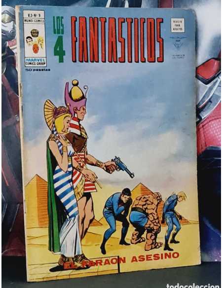 LOS 4 FANTASTICOS 9 VOL III EL FARAON ASESINO NORMAL ESTADO GRAPA VERTICE