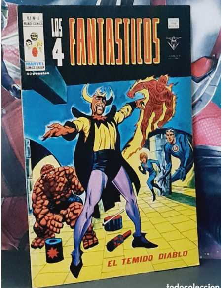 CASI EXCELENTE ESTADO LOS 4 FANTASTICOS 16 VOL III EL TEMIDO DIABLO GRAPA VERTICE
