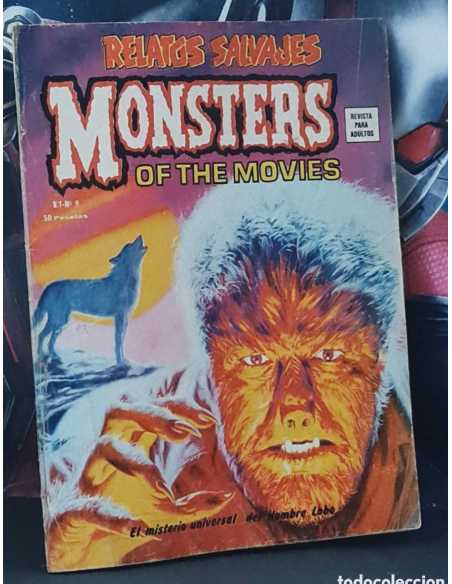 BUEN ESTADO RELATOS SALVAJES 9 MONSTERS EL MISTERIO UNIVERSAL DEL HOMBRE LOBO VERTICE