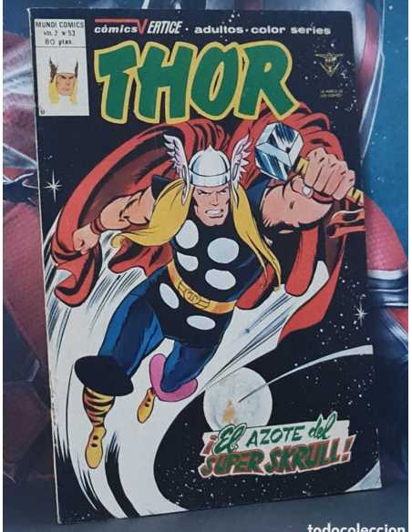 MUY BUEN ESTADO THOR 53 VOL II EL AZOTE DEL SUPER SKRULL GRAPA EDICIONES VERTICE