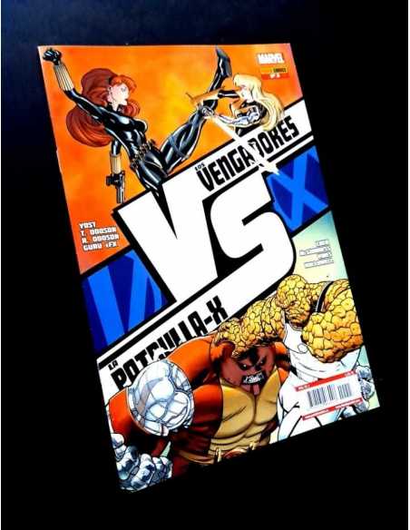 DE KIOSCO VVX: LA PATRULLA X VS LOS VENGADORES 3 PANINI COMICS GRAPA