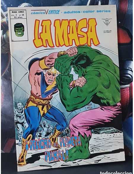 EXCELENTE ESTADO LA MASA 38 VOL III PELIGRO DEL PLANETA PLURAL GRAPA EDICIONES VERTICE