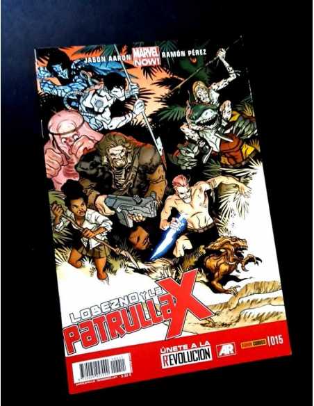 EXCELENTE ESTADO LOBEZNO Y LA PATRULL X 15 PANINI COMICS GRAPA
