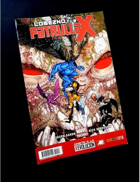 EXCELENTE ESTADO LOBEZNO Y LA PATRULL X 18 PANINI COMICS GRAPA