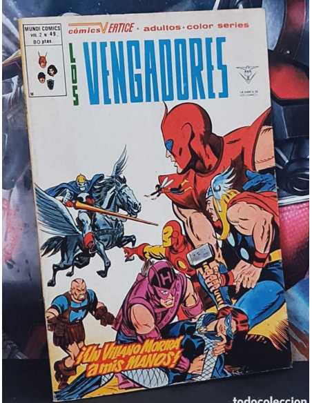 BUEN ESTADO LOS VENGADORES 49 VOL II UN VILLANO MORIRÁ A MIS MANOS GRAPA EDICIONES VERTICE