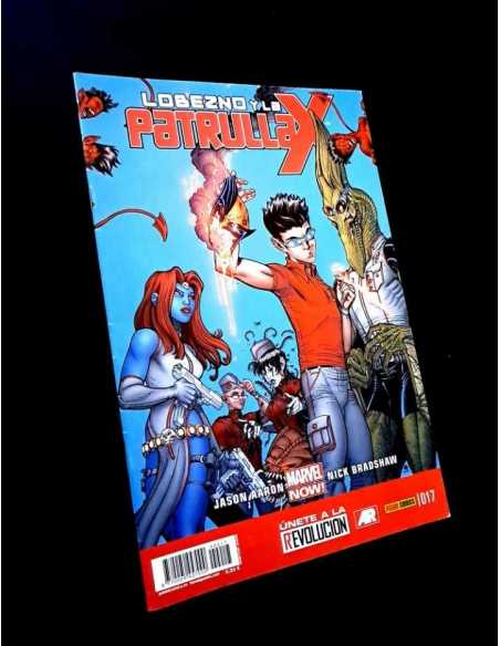 CASI EXCELENTE ESTADO LOBEZNO Y LA PATRULLA X 17 PANINI COMICS GRAPA
