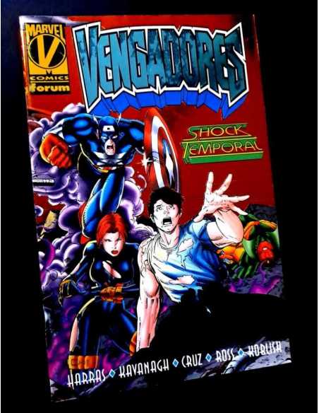 MUY BUEN ESTADO VENGADORES SHOCK TEMPORAL FORUM COMICS GRAPA