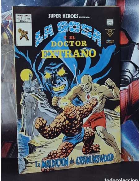 EXCELENTE ESTADO SUPER HEROES 116 VOL II LA MALDICIÓN DE CRAWLINNSWOOD GRAPA EDICIONES VERTICE