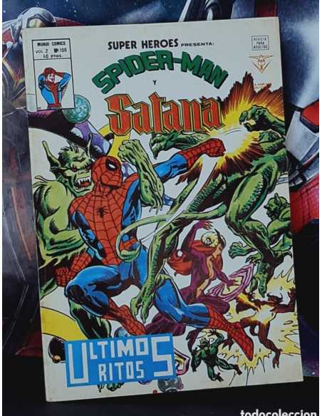 MUY BUEN ESTADO SUPER HEROES 108 VOL II ÚLTIMOS RITOS GRAPA VERTICE