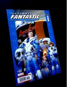 CASI EXCELENTE ESTADO ULTIMATE FANTASTIC FOUR 8 PANINI...