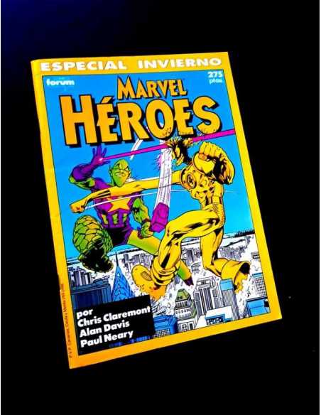 CASI EXCELENTE ESTADO MARVEL HEROES ESPECIAL INVIERNO FORUM COMICS GRAPA
