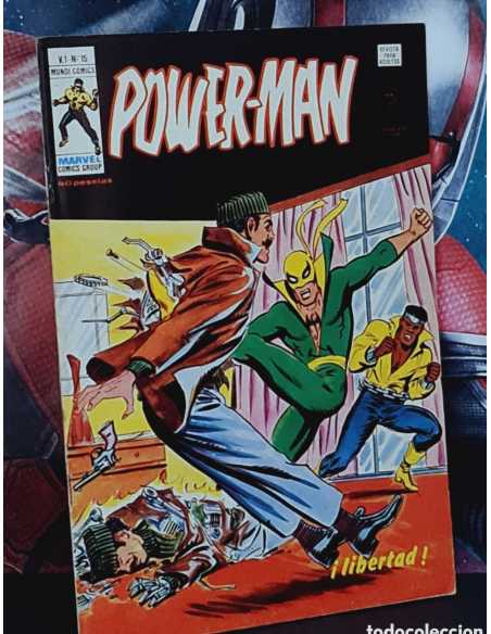 MUY BUEN ESTADO POWERMAN 15 LIBERTAD POWER-MAN GRAPA EDICIONES VERTICE