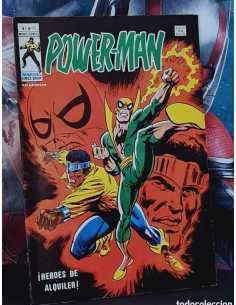 CASI EXCELENTE ESTADO POWERMAN 17 HÉROES DE ALQUILER...