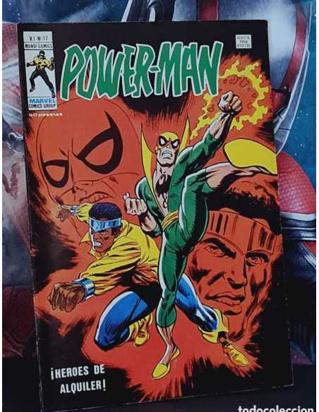 CASI EXCELENTE ESTADO POWERMAN 17 HÉROES DE ALQUILER POWER-MAN GRAPA EDICIONES VERTICE