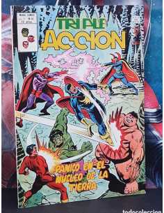 EXCELENTE ESTADO TRIPLE ACCION 10 PANICO EN EL NUCLEO DE...