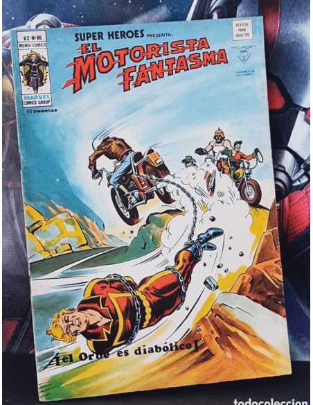 MUY BUEN ESTADO SUPER HEROES 86 EL ORBE ES DIABÓLICO GRAPA SUPERHEROES VERTICE