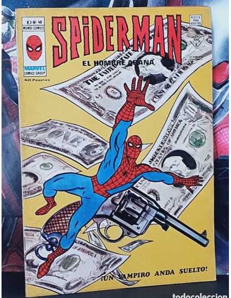 MUY BUEN ESTADO SPIDERMAN 48 UN VAMPIRO ANDA SUELTO SPIDER-MAN GRAPA VERTICE