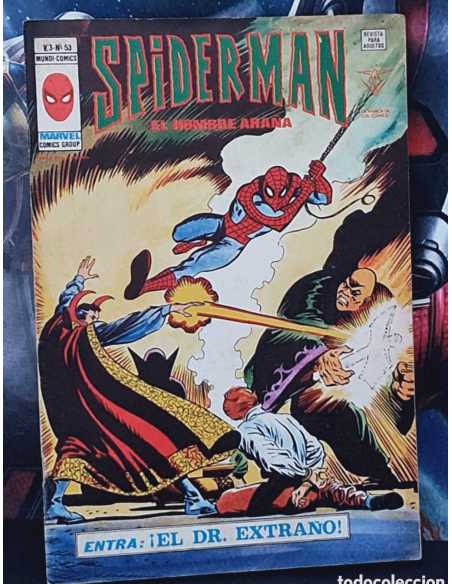 BUEN ESTADO SPIDERMAN 53 ENTRA EL DR EXTRAÑO SPIDER-MAN GRAPA VERTICE