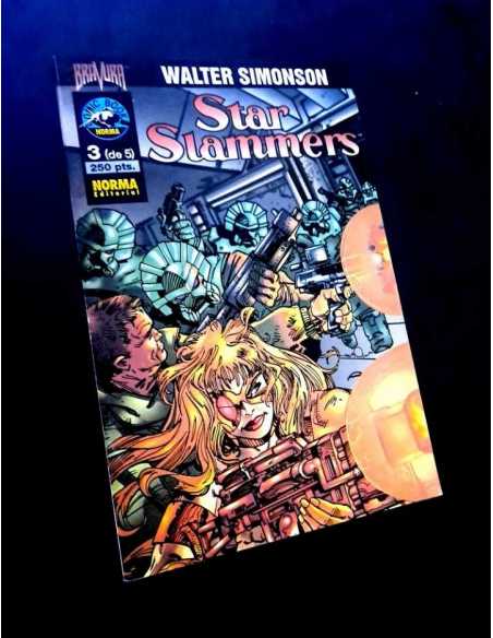 EXCELENTE ESTADO STAR SLAMERS 3 NORMA EDITORIAL GRAPA
