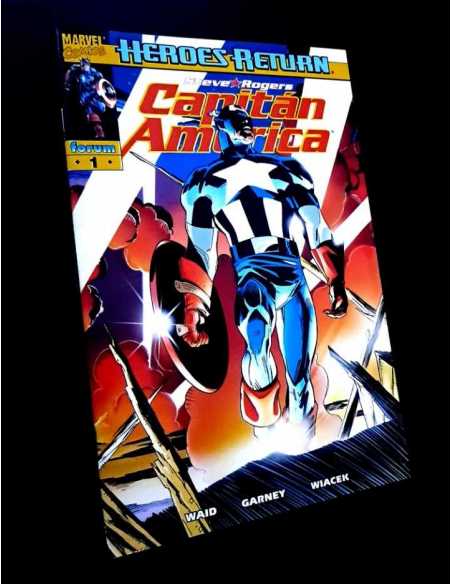 EXCELENTE ESTADO CAPITAN AMERICA 1 VOL.4 FORUM COMICS GRAPA