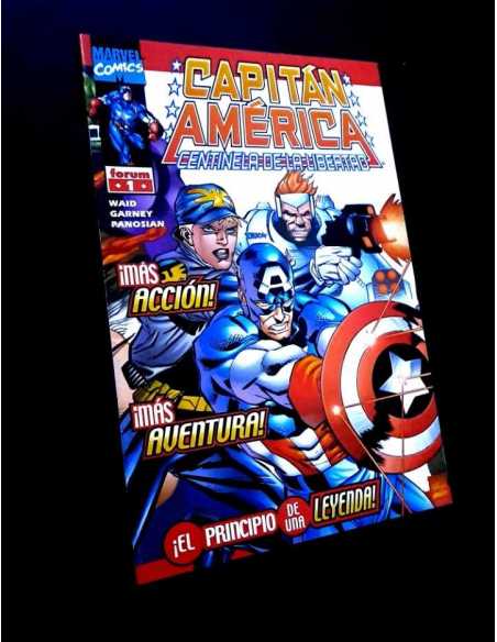 EXCELENTE ESTADO CAPITAN AMERICA 1 CENTINALA DE LA LIBERTAD FORUM COMICS GRAPA