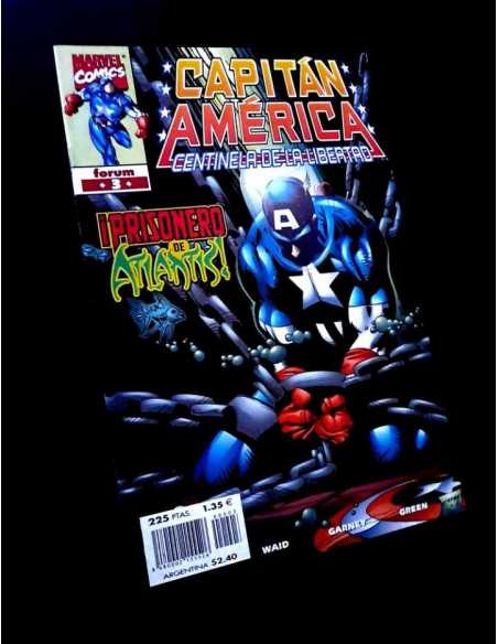 EXCELENTE ESTADO CAPITAN AMERICA 3 CENTINELA DE LA LIBERTAD FORUM COMICS GRAPA