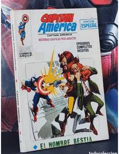 MUY BUEN ESTADO CAPITAN AMERICA 8 EL HOMBRE BESTIA TACO...