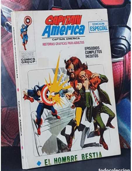 MUY BUEN ESTADO CAPITAN AMERICA 8 EL HOMBRE BESTIA TACO EDICIONES VERTICE