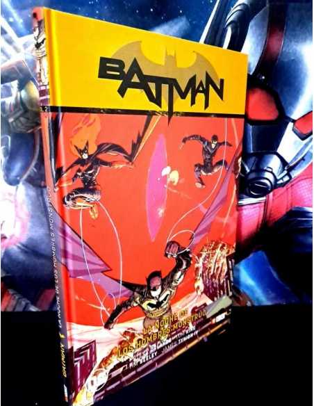 DE KIOSCO BATMAN VOL.2 LA NOCHE DE LOS HOMBRES MONSTRUO DC ECC TAPA DURA