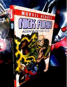 CASI EXCELENTE ESTADO MARVEL HEROES 10 NICK FURIA AGENTE...