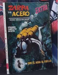 MUY BUEN ESTADO ZARPA DE ACERO 20 CON EL AGUA AL CUELLO...