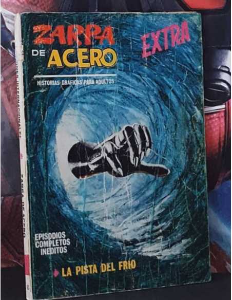 ZARPA DE ACERO 8 LA PISTA DEL FRIO NORMAL ESTADO TACO EDICIONES VERTICE